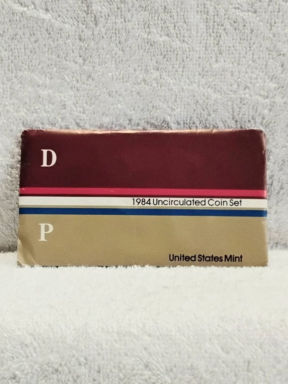 Sealed 1984 Uncirculated Coin Sets from Mint D & P Treasury US Mint!!